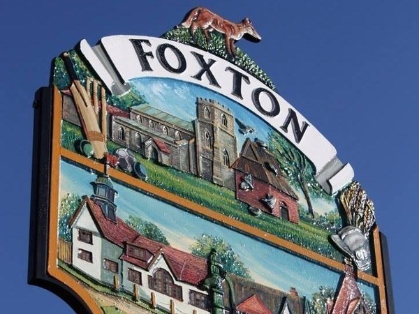Foxton village sign